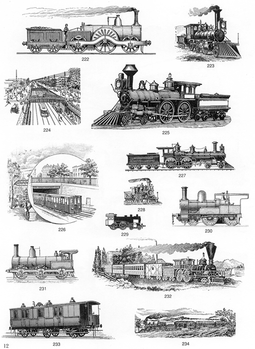 Fantastic trains anthology