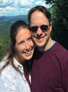 Christopher Martin and his wife